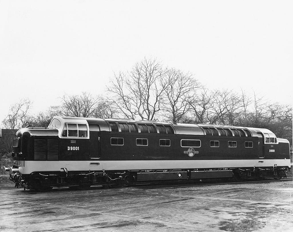 The DeItics, or rather the 22 locomotives originally designated English Electric Type 5 Co-Co diesel-electric, over a working life of more than twenty years became favourites with all rail