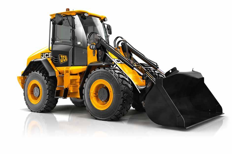 411/417 AGRI WHEELED LOADING SHOVEL. 1. EcoMAX performance The 4.4-litre variable geometry turbocharged EcoMAX engine delivers 81kW/108hp and 516Nm on the 411, or 93kW/125hp and 550Nm on the 417. 2 2.