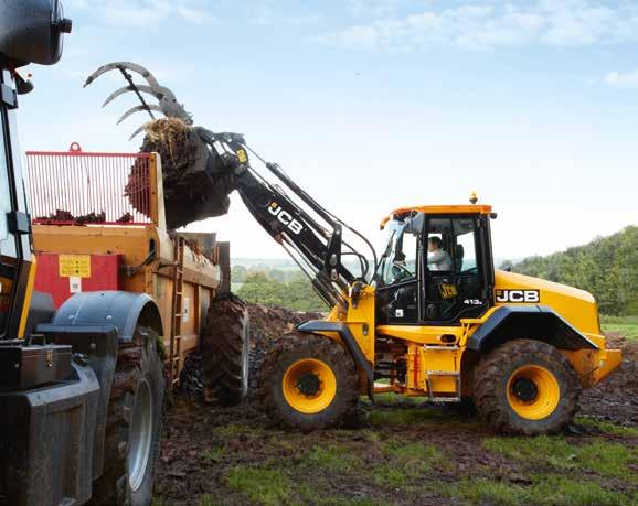 413S WHEELED LOADING SHOVEL Variable displacement