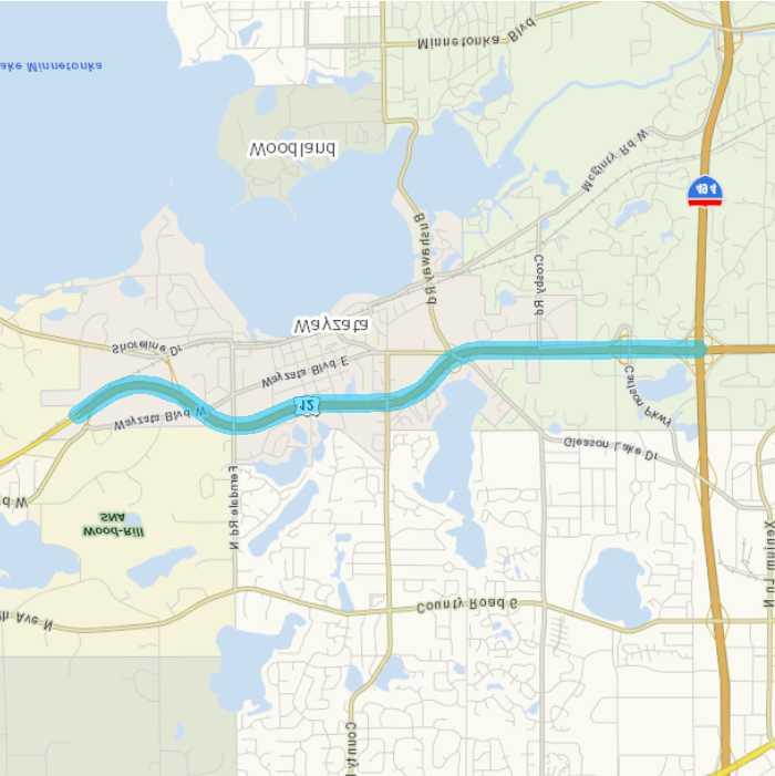 Report: US1-5?A@ 6 1 %&'( 9 4 %&'( 6 9 4 Route: US1 WB From: I494 Mile Point: 156.9 To: WAYZATA BLVD W Mile Point: 15.57 +, 1?