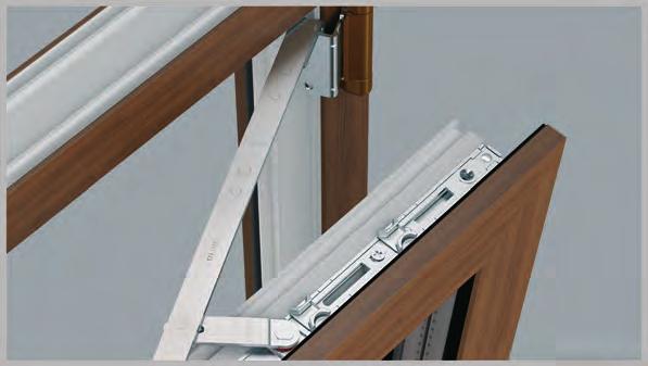 Section Introduction The system SMART LINE S+ SMART LINE S+ is window hardware s system for turn, tilt & turn, double sash and tilt opening of PVC windows, balcony doors and oblique windows.