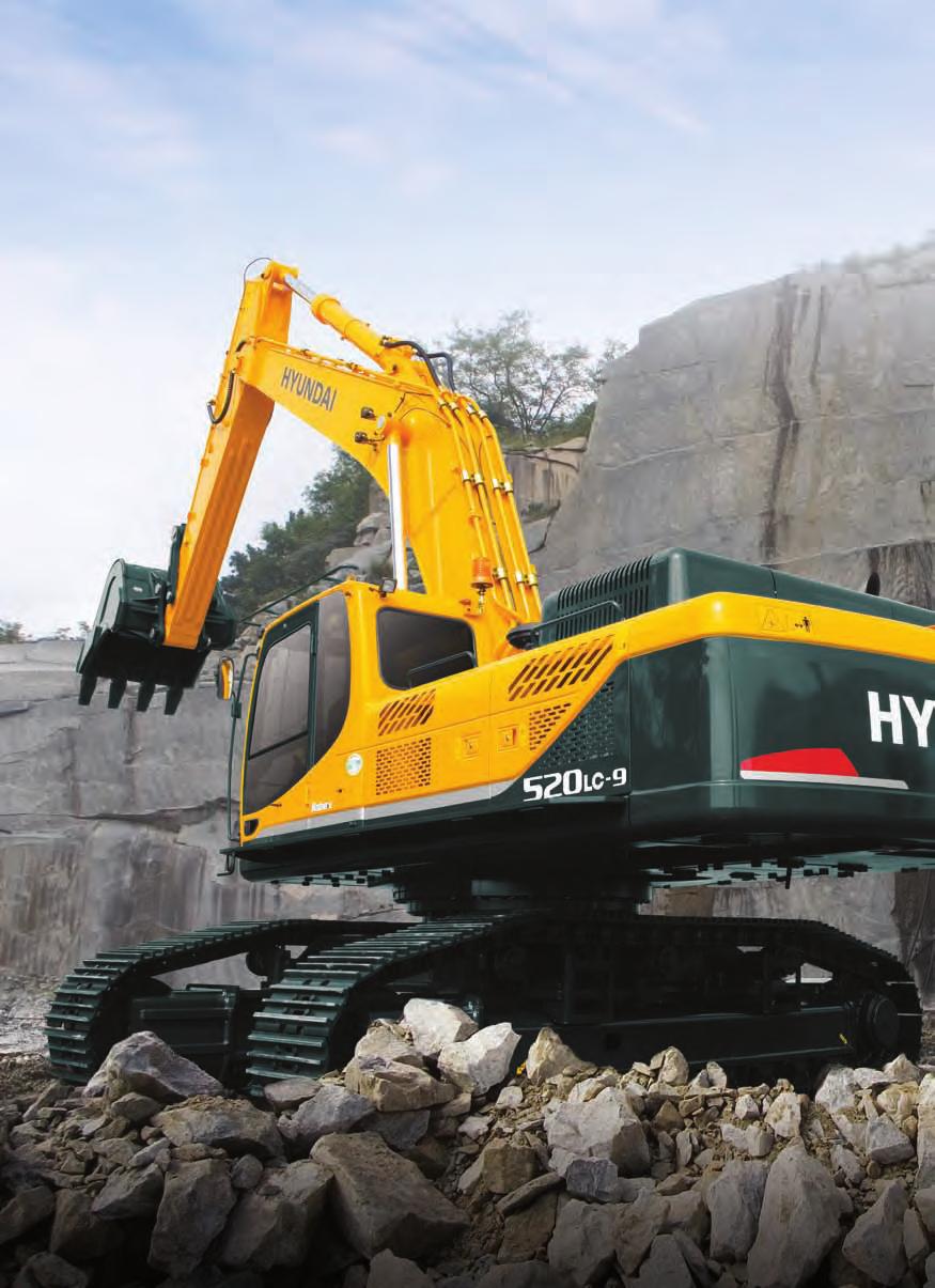 Pride at Work Hyundai Heavy Industries strives to build stateofthe art earthmoving equipment to give every operator maximum performance, more precision, versatile machine preferences, and proven