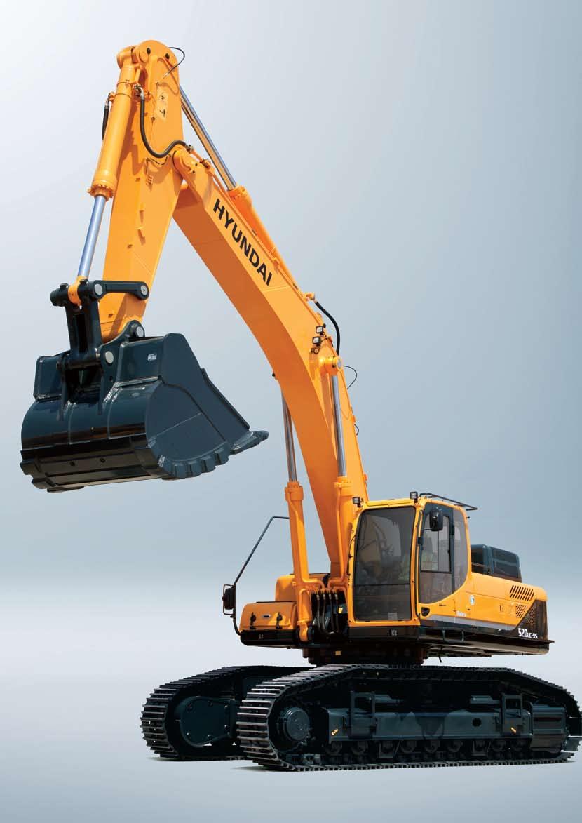 Precision Innovative hydraulic system technologies make the 9S series excavator fast, smooth and easy to control.