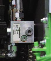 points Easily accessible Quickly inspect entire hydraulic
