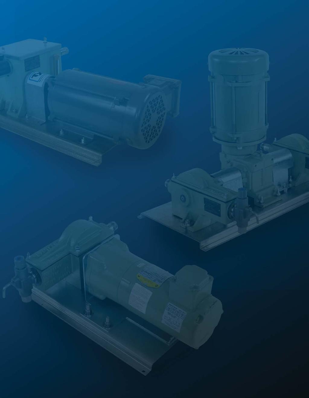2 With a wide range of capacities and operating pressures, Dresser Natural Gas Solutions versatile Texsteam pumps can handle challenging