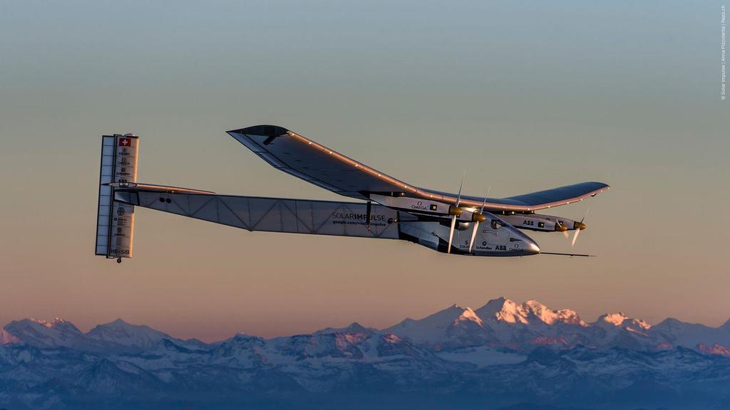 Solar Impulse, First Round-The-World Solar Flight Ralph Paul