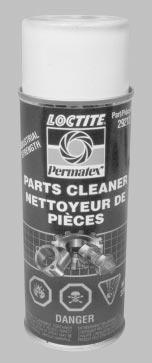 Stripped threads repair kit (P/N 413 708 600) Loctite 81668 Form-A-thread 81668 A00B3K4 Engine, chaincase and any greasy surfaces.