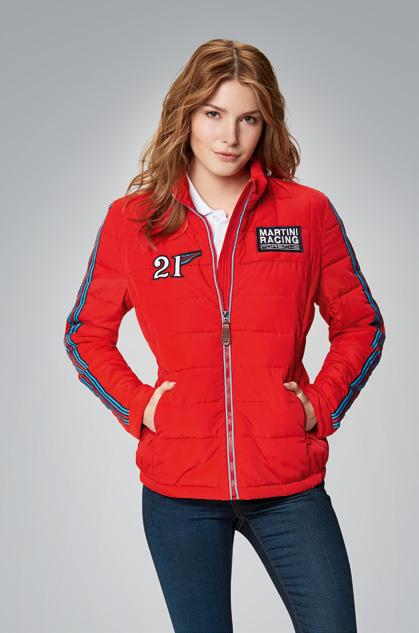 Men s quilted jacket MARTINI RACING Warm jacket with artificial down for easy care.