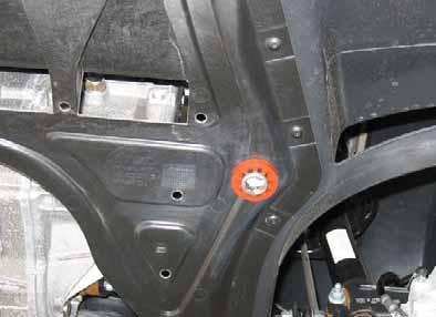 trim wheel well trim 5 Underride protection 4 mm dia.