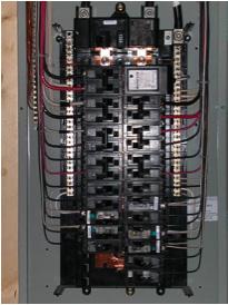 Figure 3 Electrical panel Electrical safety: recognizing hazards associated with the use of electrical energy and taking