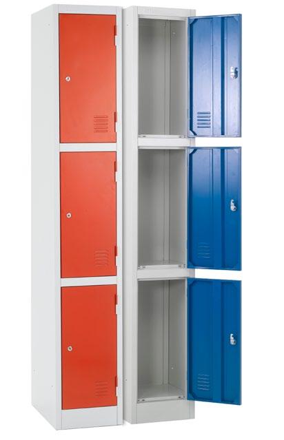 secure personal storage (without garment hanging).