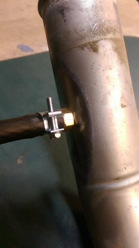 b. You can use your existing steel fuel lines after the fuel pump up to the 3/8 barbed fitting on the fuel rail.