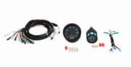 Gauges kit Basic gauges kit black advantage flat lens