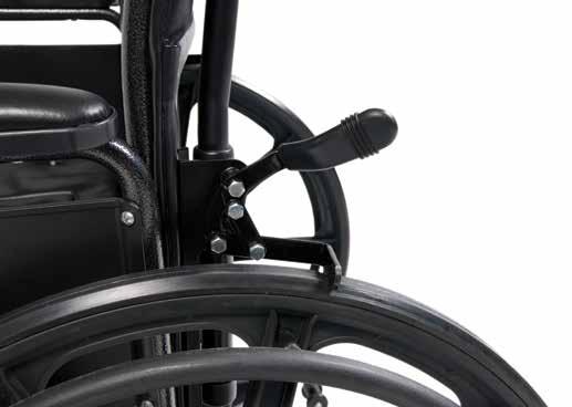 Quality: The E&J name has been synonymous with quality manual folding wheelchairs since 1933.