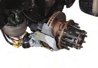 sensor wiring is routed to avoid chafing from moving parts (including rotors and steering components.
