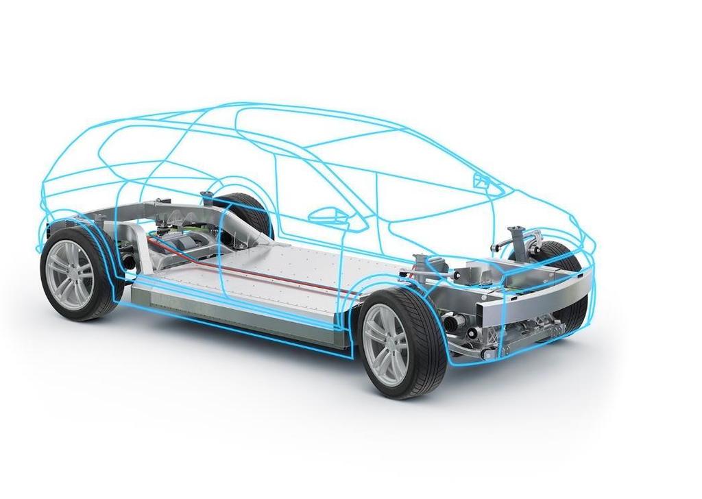 BENTELER AUTOMOTIVE PORTFOLIO CHASSIS & MODULES Lightweight optimized suspension components made of different materials as well as the development and assembly of highly complex modules STRUCTURES