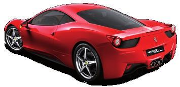 Highlights & Included Services 10 Ferraris (latest models) 2 nights accommodation in a five-star luxury hotel in Florence (double room with breakfast) Full Ferrari briefing Welcome cocktail at the