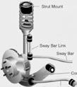 Commodore Strut Mount Sway Bar Link Sway Bar Sway Bar Link Sway Bar Mount Control