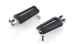 36 CHROME LINE RIDER FOOTPEGS 0.2 Chromed Rider Foot Peg featuring high gloss detailing with high grip rubber insert.