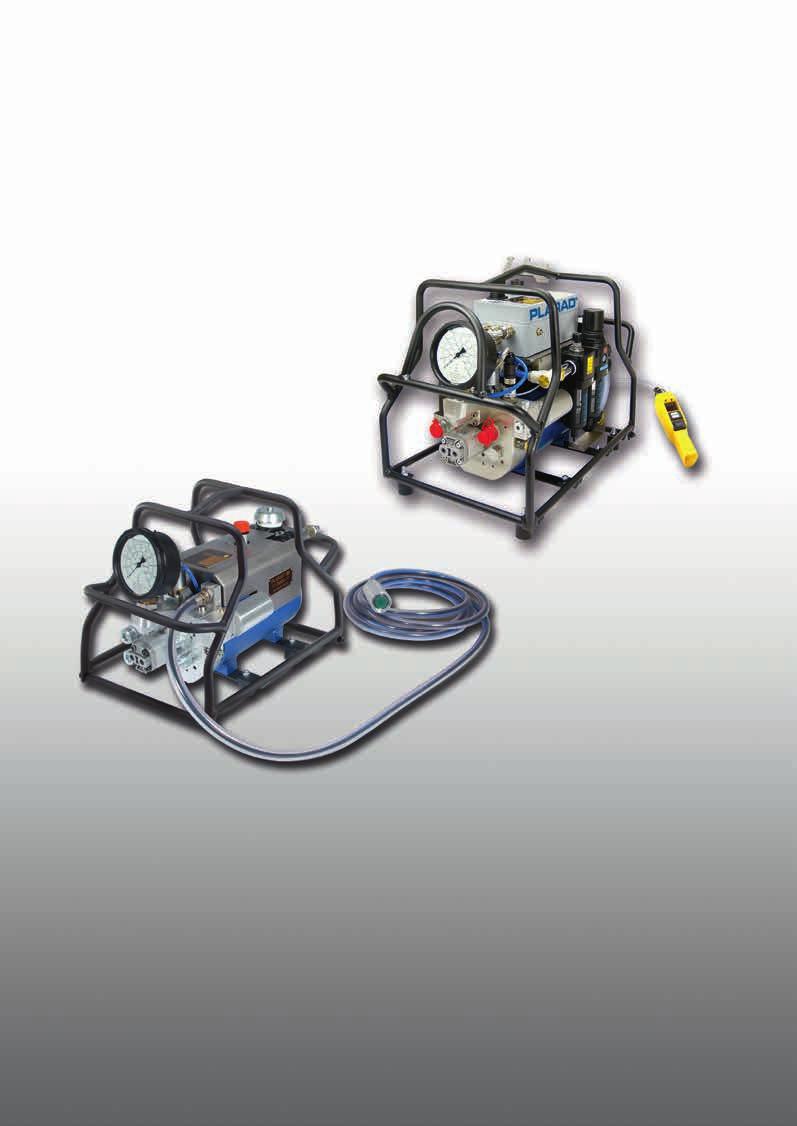 Pneumatic Hydraulic Power Packs 35 Pneumatic Hydraulic Power Packs IQ-VAX 2-P-Z X 2-P-Z Just like our electrically powered hydraulic units, our pneumatic hydraulic power packs are characterised by