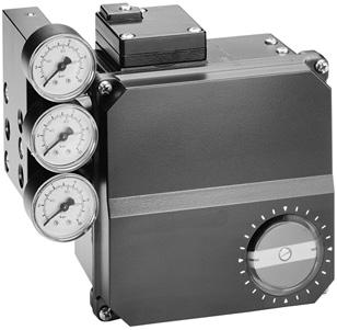 ACTUATORS Series Quadra-Powr X Type Pneumatic rotary spring-diaphragm actuator Temperature range -29 to +66 C -20 to + 150 F Bulletin reference 6QPX21 POSITIONERS Intelligent valve controller ND9000