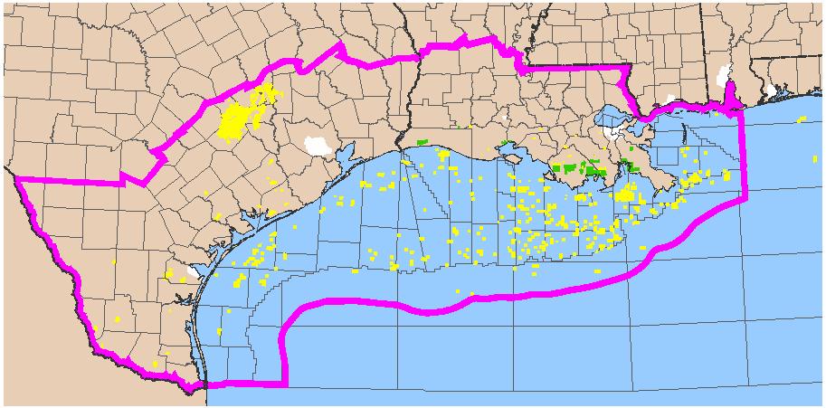 Gulf Coast Region Properties 2008 Gulf Coast Operations Dry Land /