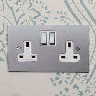 SOCKETS A full range of socket outlets, fused connections and audio visual outlets are