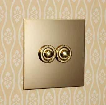 This is ideal for period buildings where a bright brass look would be