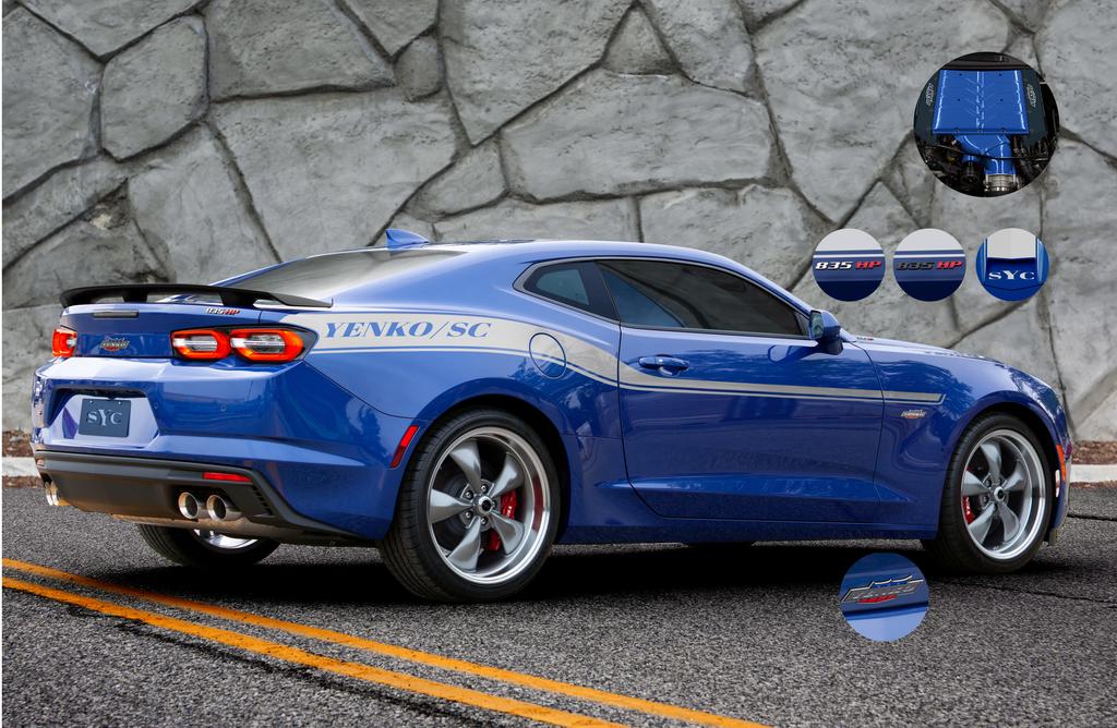 The Stage I 835HP YENKO Camaro has an available heavy-duty automatic transmission upgrade that comes with a 12 month/ 12,000 mile transmission warranty.