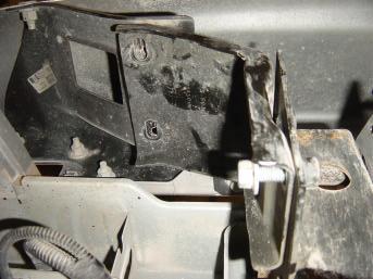 7) There will also be a bolt that will insert into the bumper support