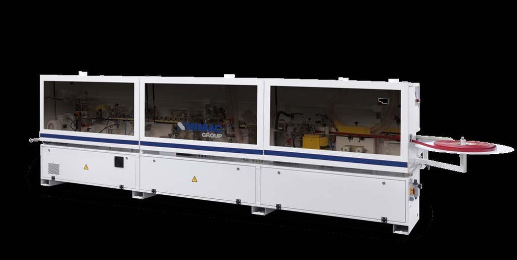 EDGE BANDERS DELTA 13 Edge thickness Max thickness of panel Min thickness of panel Pre-milling