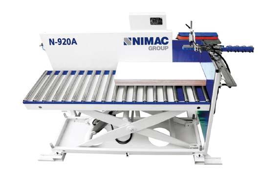 AUTOMATISATIONS N-920A Auto stacker Table size 700 x 2440 mm Panel length 250-2440 mm Panel width 100-800 mm