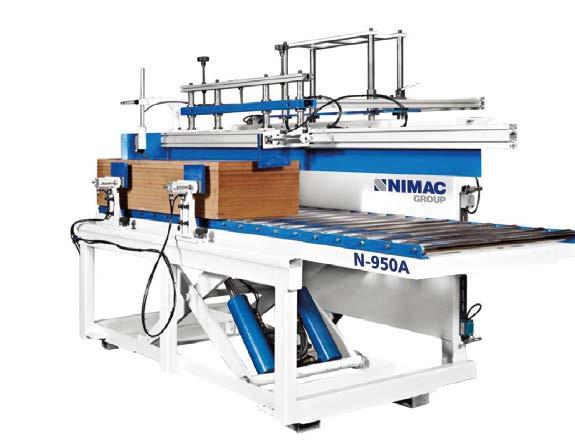 AUTOMATISATIONS N-950A Auto stacker for drilling Table size 700 x 2440 mm Panel length 250-2440 mm Panel width
