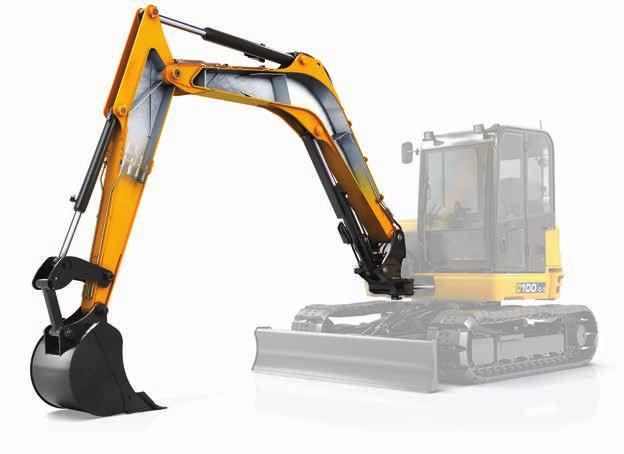 THE STRONGEST CONTENDER. THE JCB 90Z AND 100C ARE QUITE SIMPLY THE TOUGHEST 9 TO 10-TON EXCAVATORS WE VE EVER BUILT.