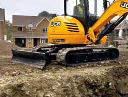 PERFORMANCE. JCB MINI EXCAVATORS EXCEL IN ALL THESE AREAS.
