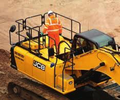 2 For extra peace of mind, JCB JS220 cabs are available with an integral Rollover Protection Structure (ROPS).