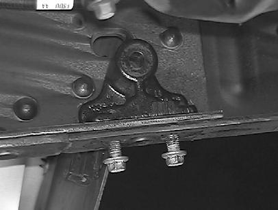 Attach the drag link to the drop pitman arm, torque the original nut to 60 ft/lbs followed by the proper amount to line up a cotter pin hole. DO NOT LOOSEN THE NUT TO LINE UP THE COTTER PIN HOLE.