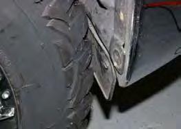 Remove the skid plate, carefully cut off the section marked off using a hi speed