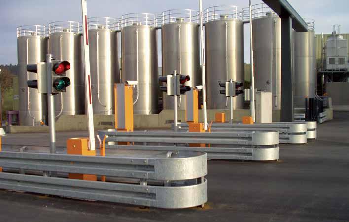 Collision Protection and Anti-fall Guard Safety Barriers for Humans & Machines The modern industry requires the use of effective safety systems for
