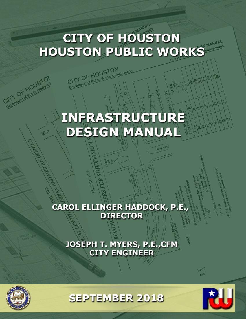 City of Houston Design Manual METRO s