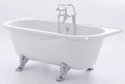 Egg Bath QR435 L1680 x W800 x H580mm 0 tap holes 1,495 Includes pre-fitted waste Canterbury Back to Wall QR6720 L1690 x W740 x H600mm 2 tap