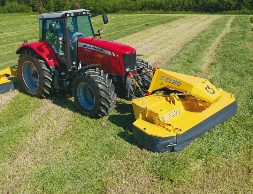 ELHO Arrow 3200 Front Finally, a front mower conditioner with all the benefits of a trailed mower conditioner!