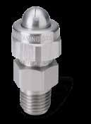 COMPRESSED AIR PRODUCTS UNIJET AIR NOZZLE OPTIONS UniJet Nozzles Deliver a wide, uniform flat spray pattern Common uses: Blow-off stock from rolls Sheet control for paper breaks Air knock-off shower