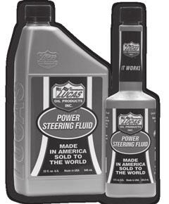 PROBLEM SOLVERS AND UTILITY LUBRICANTS POWER STEERING STOP LEAK PRODUCT # 10008, 10011, 10143, 10145, 20008, 20011 Viscosity @100 C cst Odor Appearance 22.0.9218 7.676 45.