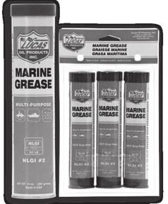 MARINE GREASE NLGI GC/LB PRODUCT # 10320, 10321, 10322, 10660, 10682 Thickener Type Texture Penetration 0 Strokes 60 Strokes High Temperature Wheel Life Timken OK Load, lbs Rust Prevention Water