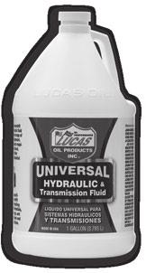 UNIVERSAL HYDRAULIC & TRANSMISSION FLUID PRODUCT # 10017, 10037, 10038, 10304, 20017 Pour Point, C ( F) HYDRAULICS D-97 27.8.8883 7.398 60.0 9.