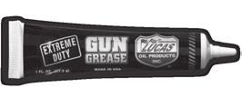 EXTREME DUTY GUN GREASE PRODUCT # 10889 Thickener Type Texture Penetration 0 Strokes 60 Strokes High Temperature Wheel Life Timken OK Load, lbs Rust Prevention Water Wash-Out, % Loss Test % Loss @