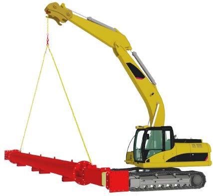 Description Simple to assemble, heavy duty, modular bracing strut systems designed primarily to be used as cross struts with the MGF 305/406 UC hydraulic bracing system on major excavations.