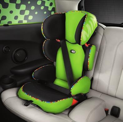 2. 3. MINI Junior Seat Group 2/3 For Children approximately 3.5 12 years (15 36kg). Vivid green without ISOFIX 82 22 2 348 240 255.00 MINI Junior Seat Group 2/3 For Children approximately 3.