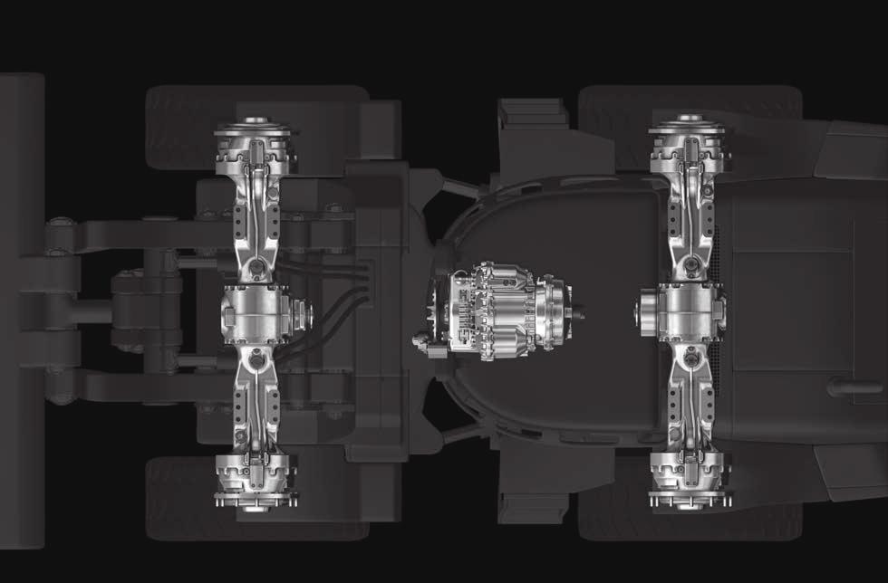 COMBINE COMPETENCE: ZF AS A SYSTEM SUPPLIER ZF DRIVELINE TECHNOLOGY FOR WHEEL LOADERS TCU Heavy-duty transmissions and axles and intelligent electronic systems are the components that form a superior